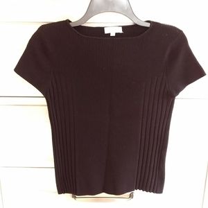 Bellini - Staple - Short Sleeve Top - Black - Small